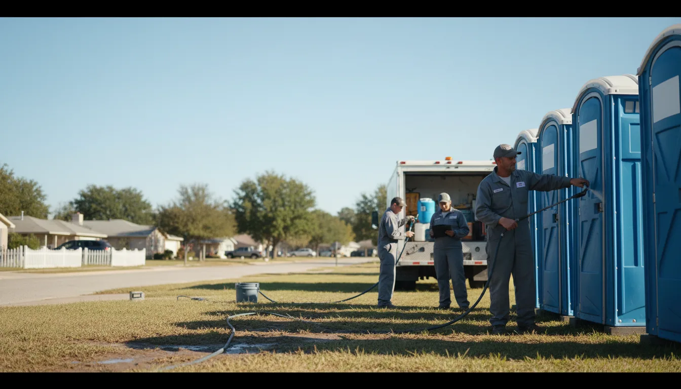 Long-Term Portable Toilet Rental in Lake City, SD near me